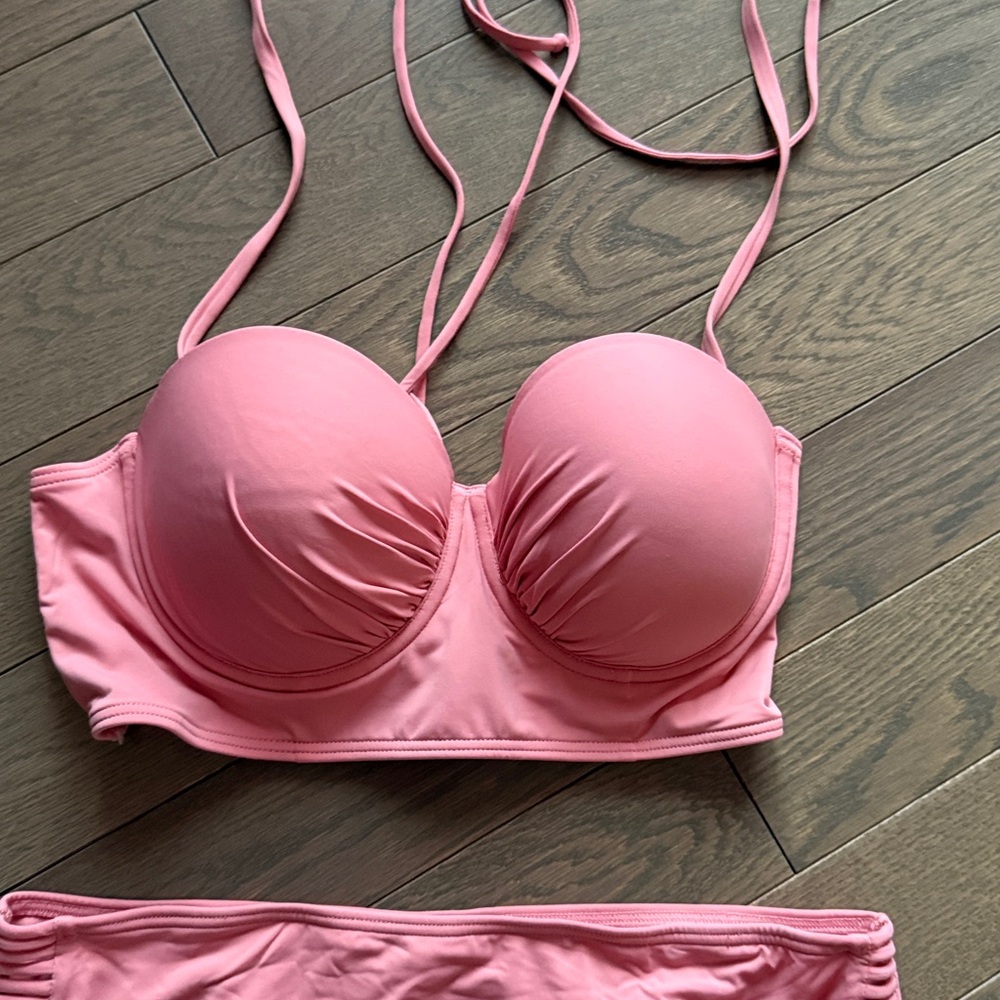 Pink Two-Piece Bikini Set - Picture 3 of 3